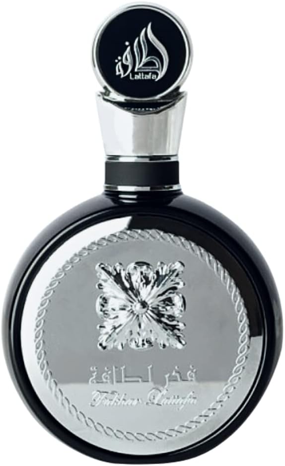 Lattafa Perfume Fakhar Men EDP – Spray Eau de Parfum 100 ml | Perfume Lattafa | Lírio, Jasmim, Flores Brancas, Madressilva, Notas Frutadas, Baunilha e Almíscar Branco.