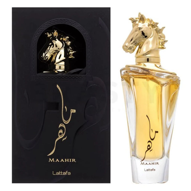 Maahir lataffa in black and gold EDP 100 ML - Unisex perfume
