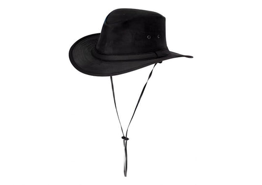 Adult Eureka Style Cowboy Hat Western Classic Style 100% Leather Wide Brim Hat