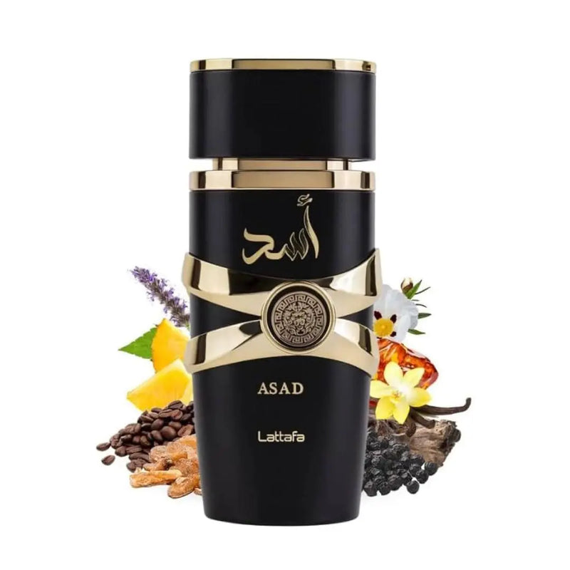 Lattafa Asad Black 100 ML - Eau De Perfume - Men Perfume