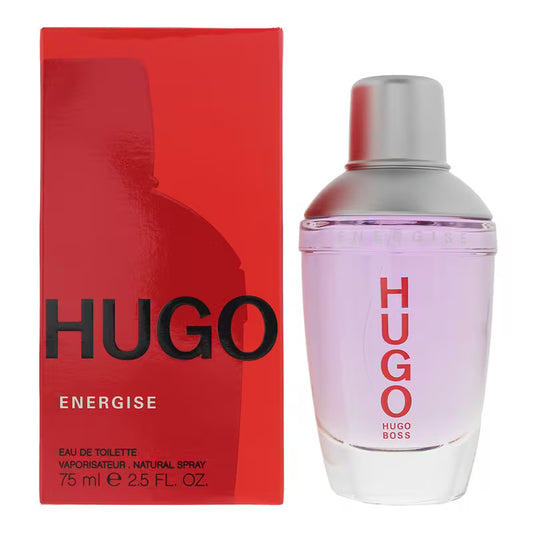Men's Hugo Boss Energise 75ML Eau De Toilette Spray Aromatic Fragrance